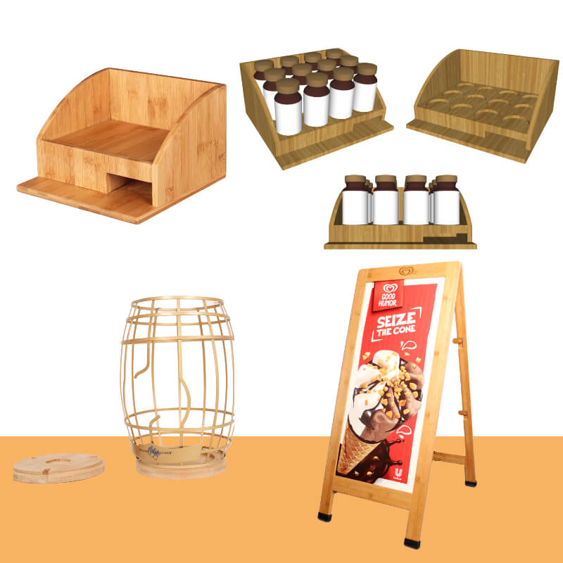 對地球最環(huán)保的展架材料為什么是竹子？竹子可以制作成啥樣的展架？